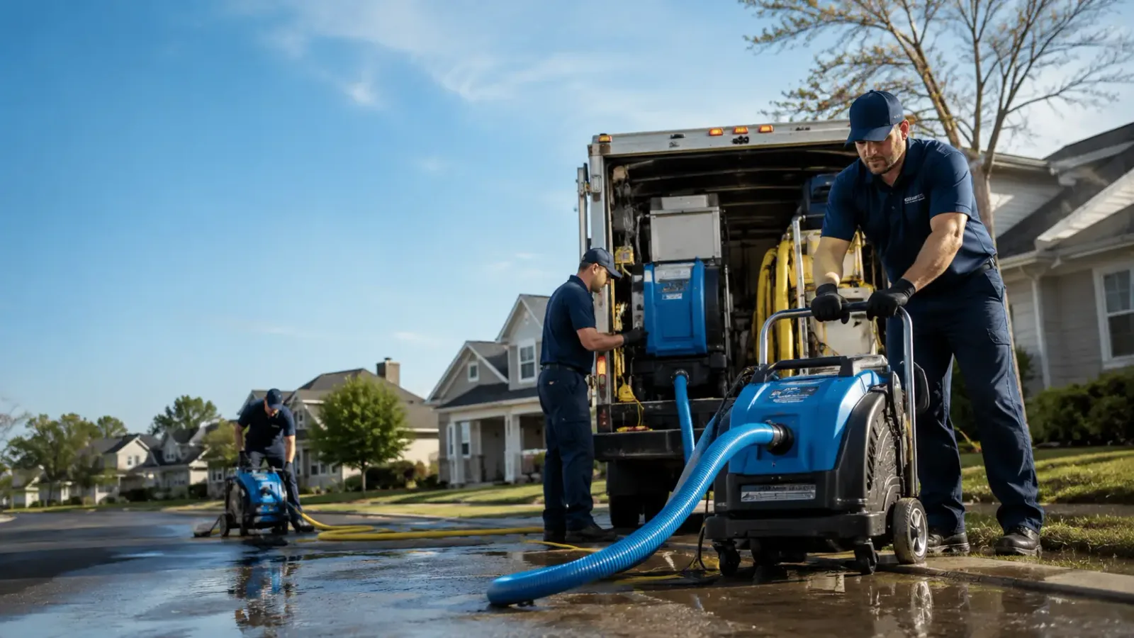 Flood Damage Cleanup in Casstown, OH